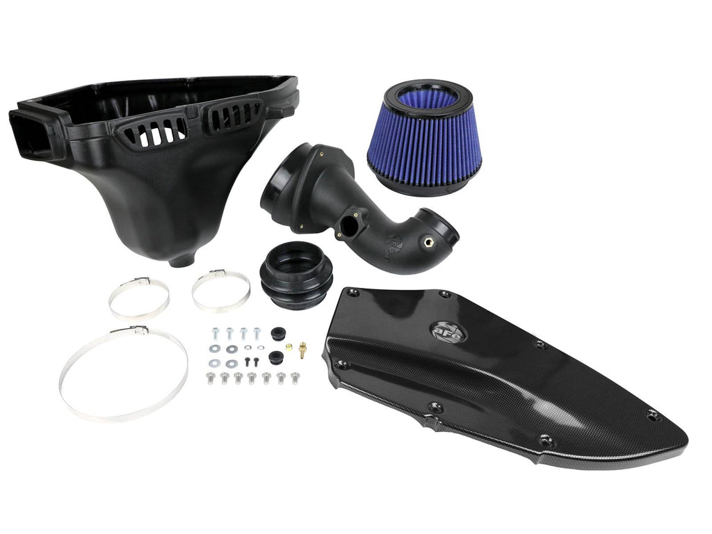 aFe MagnumForce Stage 2 Si Intake System P5R 06-11 BMW 3 Series E9x L6 3.0L Non-Turbo aFe AFE54-81012-C