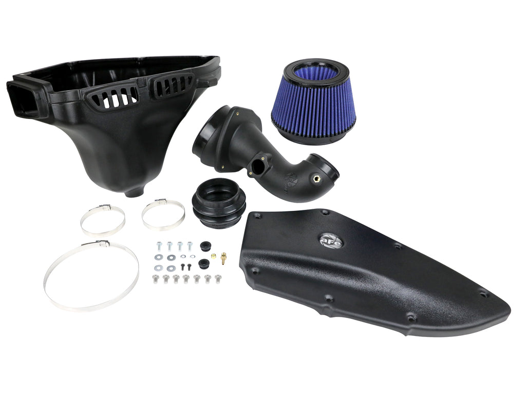 aFe MagnumForce Stage 2 Si Intake System Pro 5 R Black 06-12 BMW 3 Series E9x L6 3.0L Non-Turbo aFe AFE54-81012-B
