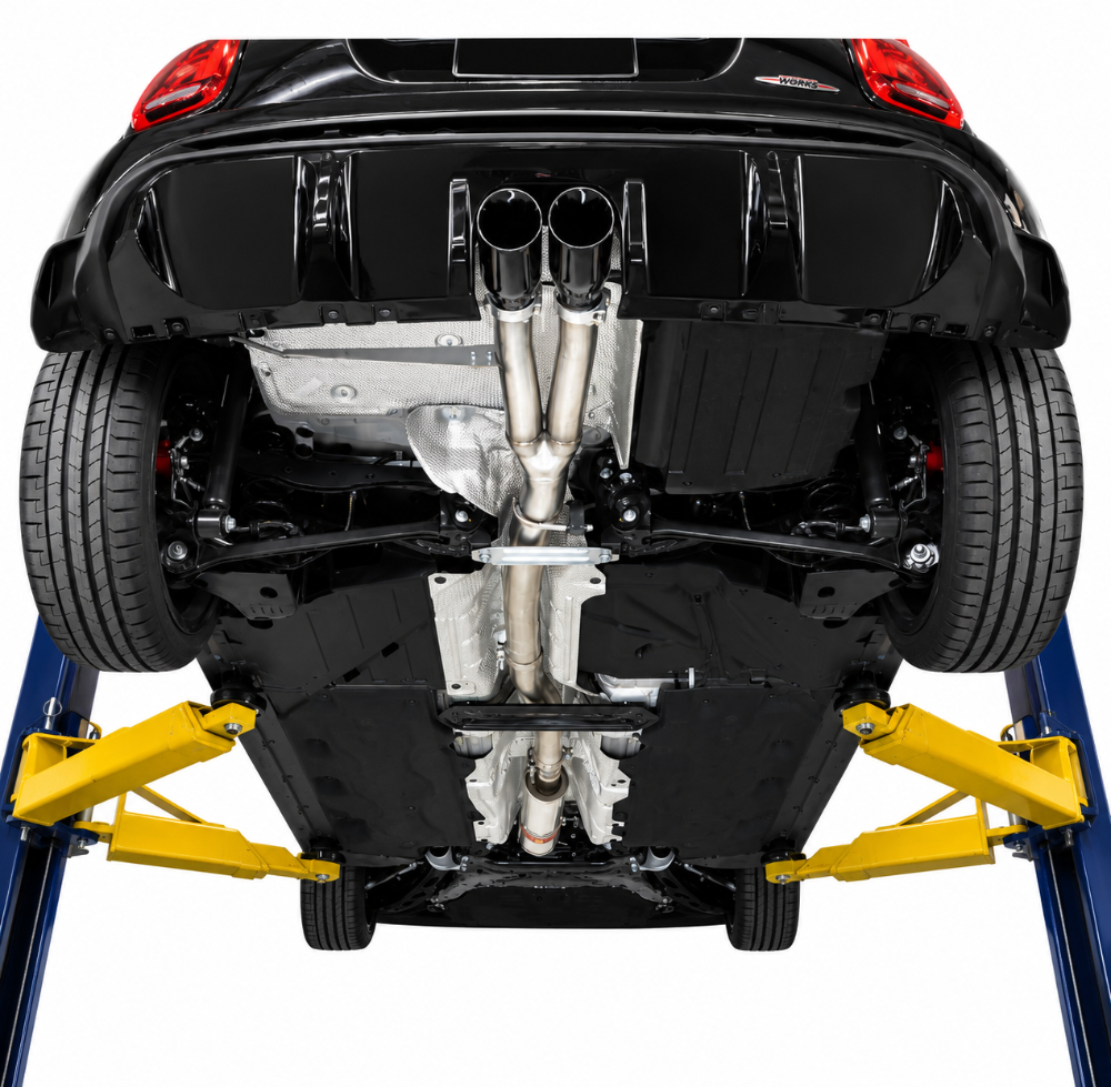 aFe Mini Cooper S MACH Force-Xp exhaust system with mandrel-bent tubing