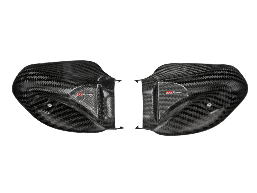 aFe Momentum Black Series Carbon Fiber Dynamic Air Scoop - BMW M5 (F90) 18-19 aFe AFE58-10005SC