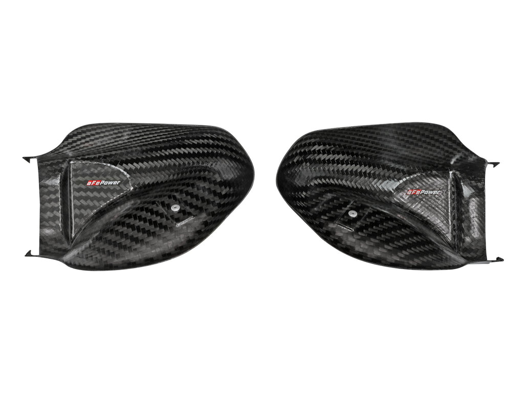aFe Momentum Black Series Carbon Fiber Dynamic Air Scoop - BMW M5 (F90) 18-19 aFe AFE58-10005SC