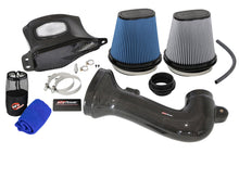 Load image into Gallery viewer, aFe Momentum Carbon Fiber Cold Air Intake System PDS/P5R 15-16 Chevrolet Corvette Z06 V8-6.2L aFe AFE52-74202-C
