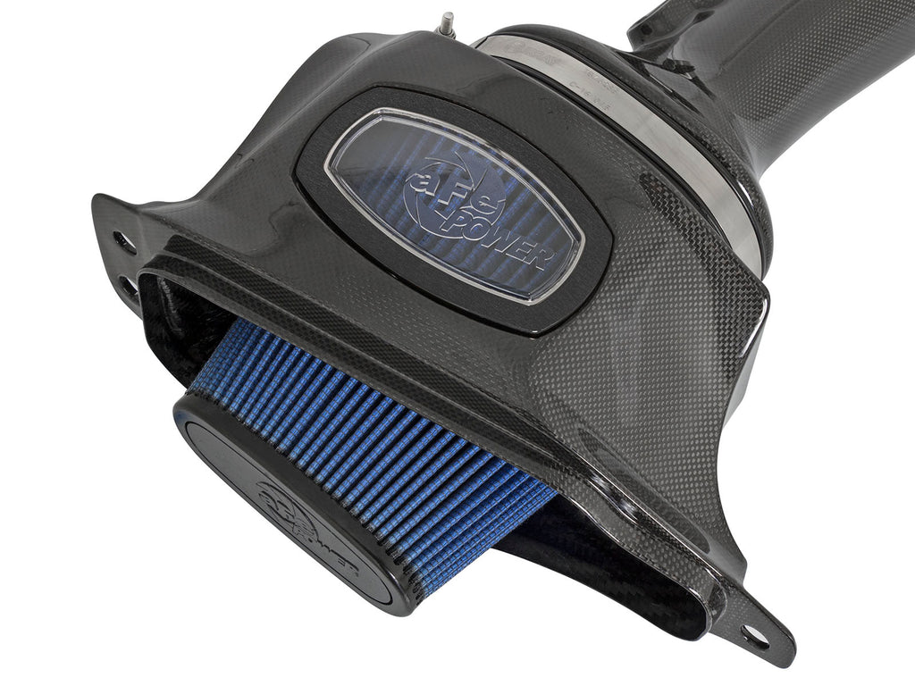 aFe Momentum Carbon Fiber Cold Air Intake System PDS/P5R 15-16 Chevrolet Corvette Z06 V8-6.2L aFe AFE52-74202-C