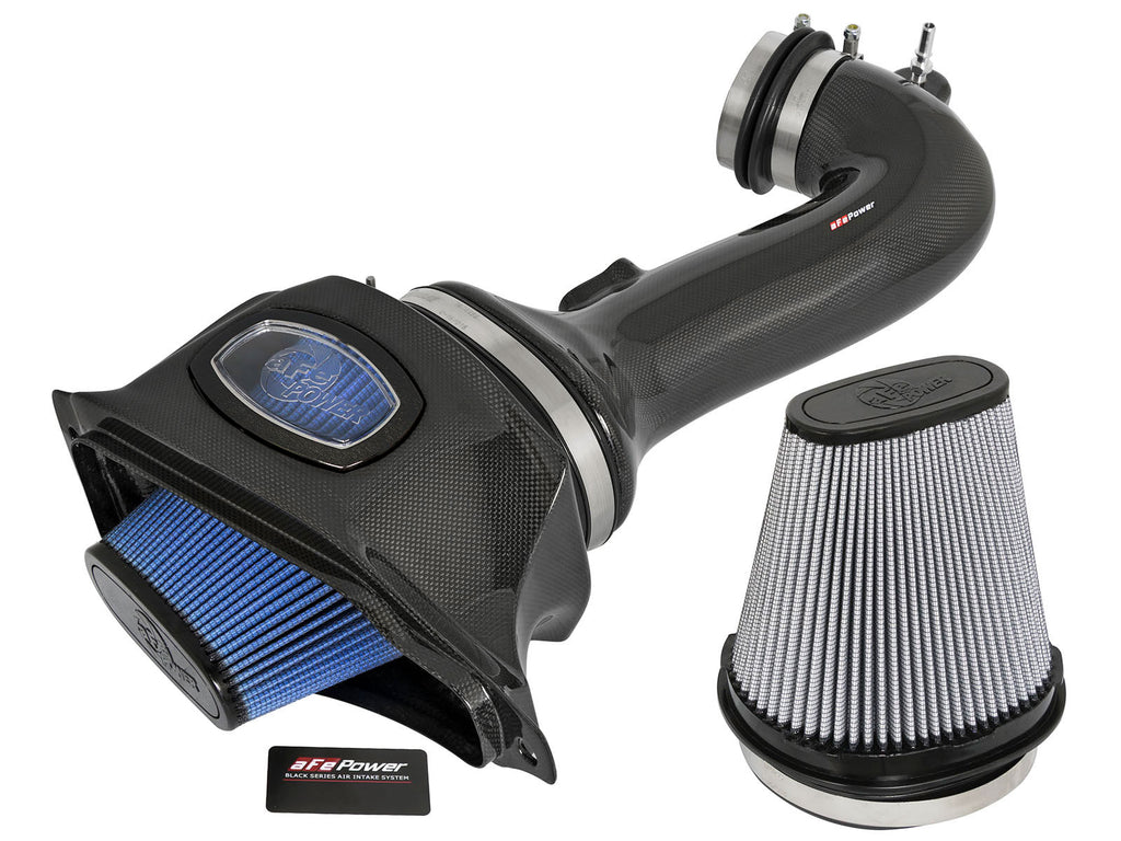 aFe Momentum Carbon Fiber Cold Air Intake System PDS/P5R 15-16 Chevrolet Corvette Z06 V8-6.2L aFe AFE52-74202-C