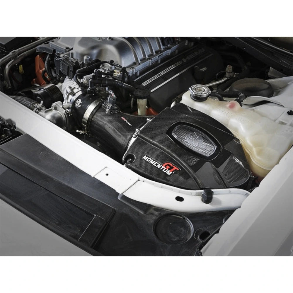 aFe Momentum GT Black Series Carbon Fiber CAIS 15-16 Dodge Challenger SRT Hellcat V8-6.2L (sc) - aFe 52-72204-CF