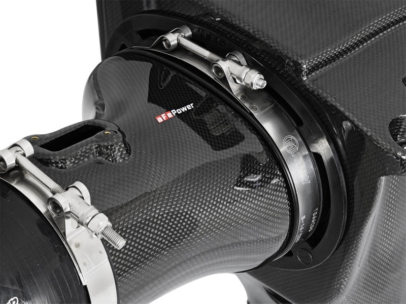aFe aFe Momentum GT Black Series Carbon Fiber CAIS 15-16 Dodge Challenger SRT Hellcat V8-6.2L (sc)