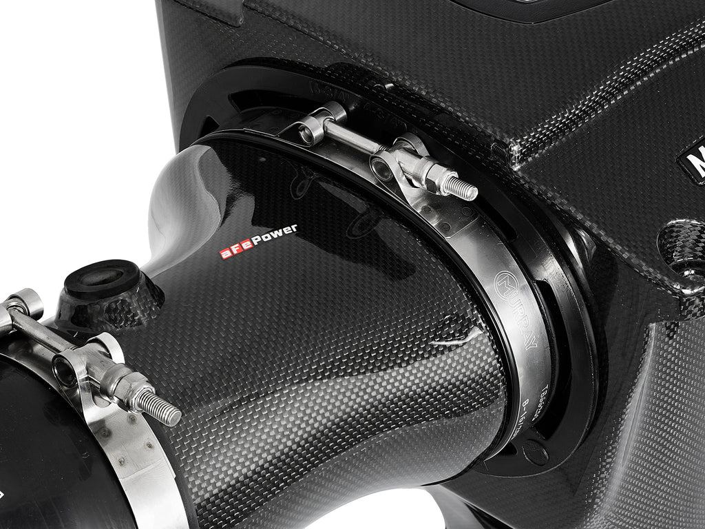aFe Momentum GT Black Series Carbon Fiber CAIS 2017 Dodge Challenger/Charger SRT Hellcat V8-6.2L(sc) aFe AFE52-72205-CF