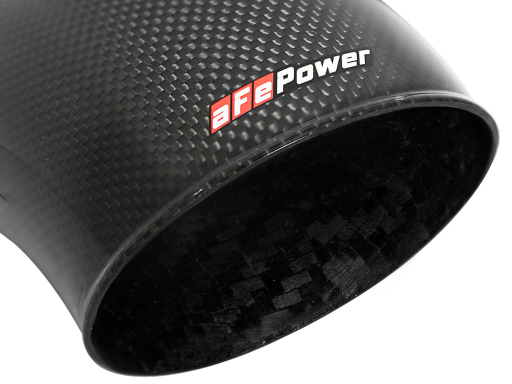 aFe Momentum GT Carbon Fiber Dynamic Air Scoop 15-18 Dodge Challenger V6-3.6L/V8-5.7L/6.4L HEMI aFe AFE54-72203-SF