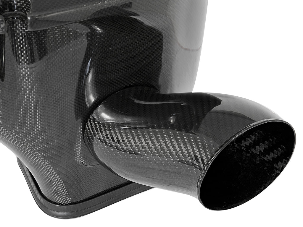 aFe Momentum GT Carbon Fiber Dynamic Air Scoop 15-18 Dodge Challenger V6-3.6L/V8-5.7L/6.4L HEMI aFe AFE54-72203-SF