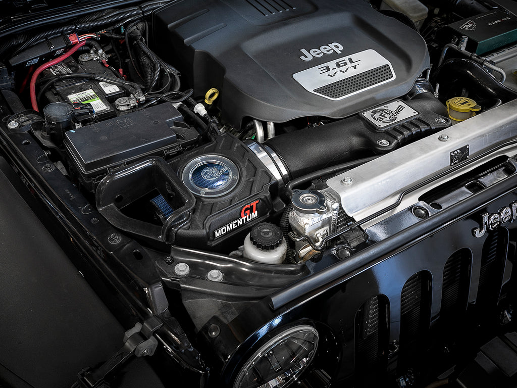 aFe Momentum GT Pro 5R Cold Air Intake System 12-18 Jeep Wrangler JK V6 3.6L aFe AFE54-76212