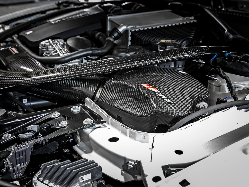 aFe Momentum GT Pro 5R Cold Air Intake System 15-17 BMW M3/M4 S55 (tt) aFe AFE54-76305-CF