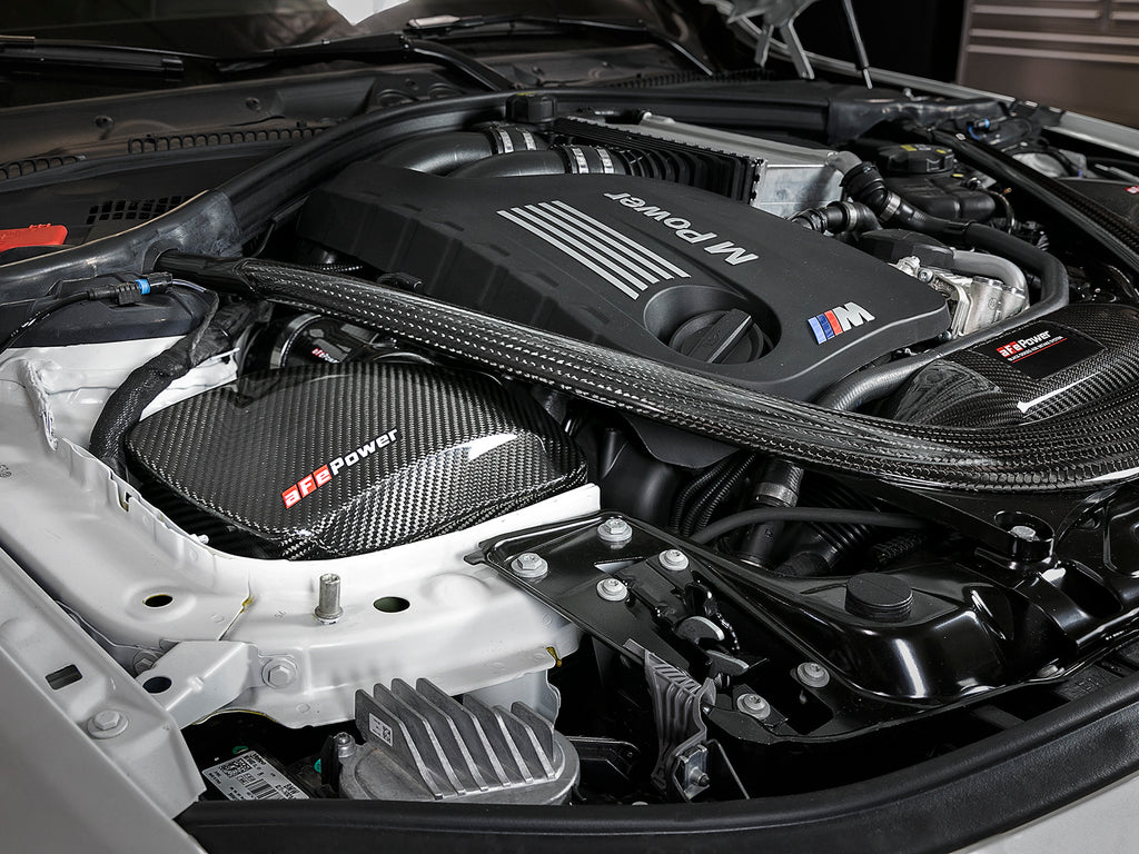 aFe Momentum GT Pro 5R Cold Air Intake System 15-17 BMW M3/M4 S55 (tt) aFe AFE54-76305-CF