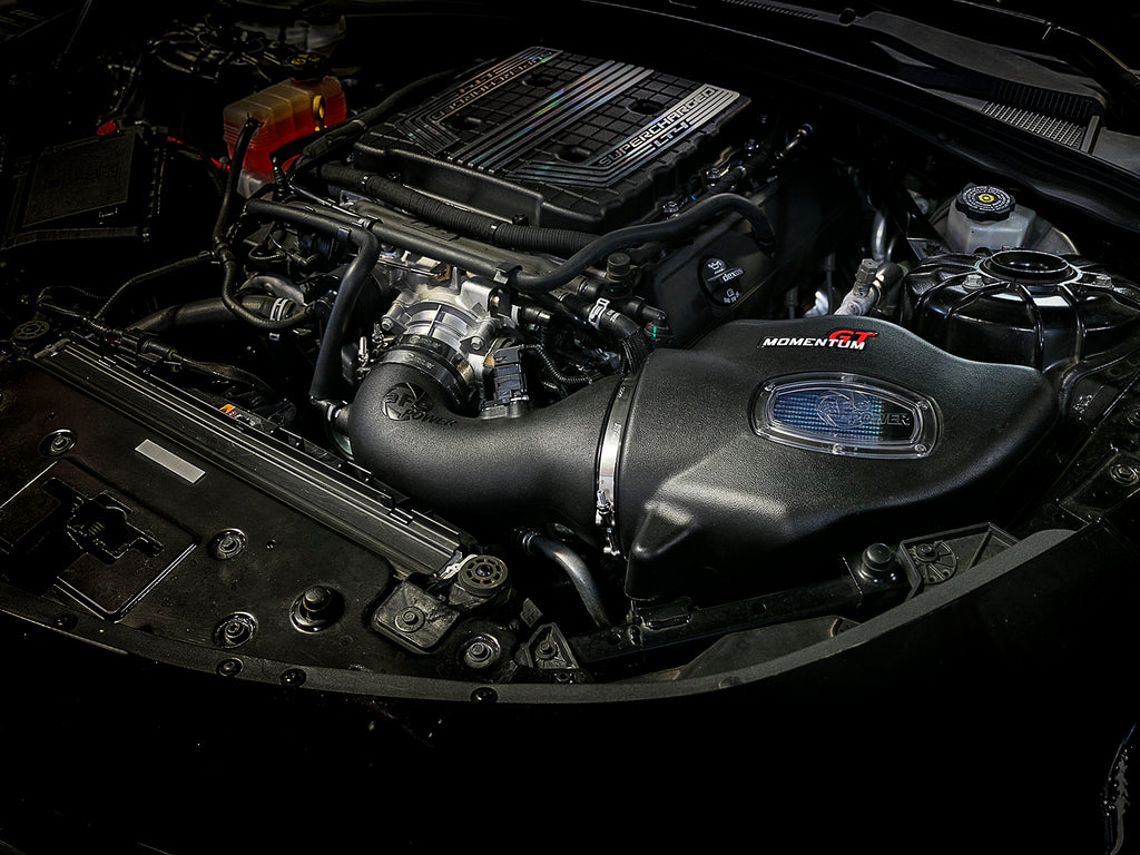 aFe Momentum GT Pro 5R Cold Air Intake System 2017 Chevrolet Camaro ZL1 V8 6.2L (sc) aFe AFE54-74214