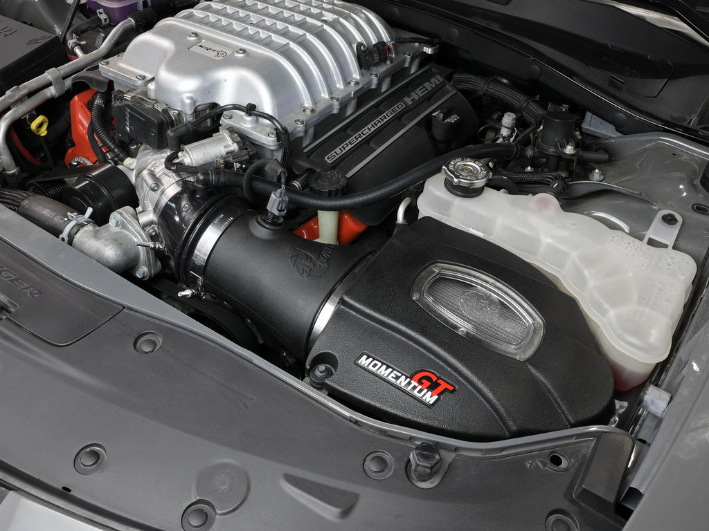 aFe Momentum GT Pro DRY S Air Intake System, 17-20 Dodge Challenger / Charger SRT Hellcat aFe AFE50-72205D