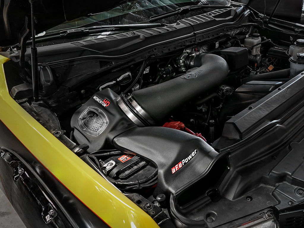 aFe Momentum GT Pro DRY S Cold Air Intake System 2017 Ford Superduty V8-6.2L aFe AFE51-73116