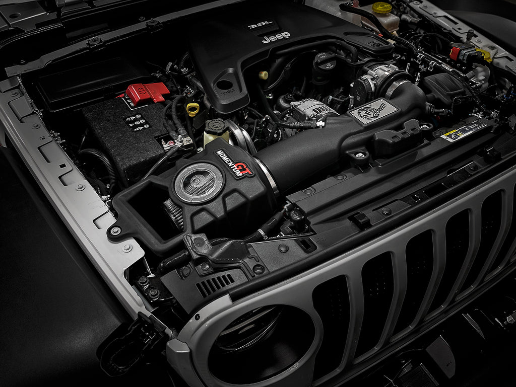 aFe Momentum GT Pro DRY S Cold Air Intake System 2018+ Jeep Wrangler (JL) V6 3.6L aFe AFE51-76217