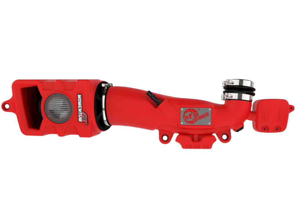 aFe Momentum GT Pro DRY S Cold Air Intake System 2018+ Jeep Wrangler (JL) V6 3.6L (Red Edition) aFe AFE51-76217-R