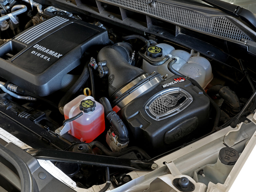 aFe Momentum HD Cold Air Intake System w/Pro Dry S Filter 2020 GM 1500 3.0 V6 Diesel aFe AFE50-70064D