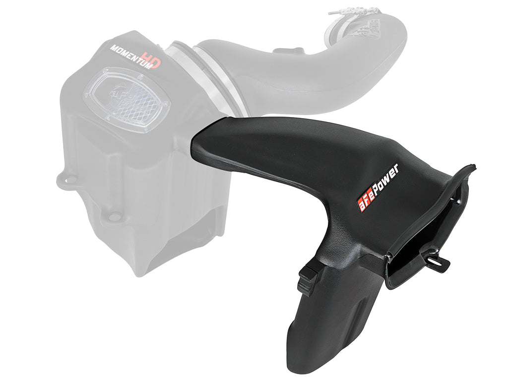 aFe Momentum HD Dynamic Air Scoop 2017 Ford Diesel Trucks V8-6.7L (td) aFe AFE54-73006-S