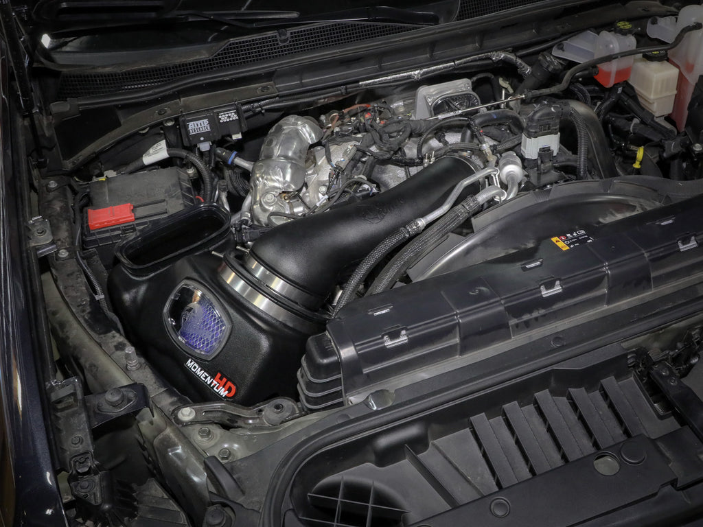 aFe Momentum HD Intake System w/ Pro 10R Filter 2020 GM Diesel Trucks 2500/3500 V8-6.6L (L5P) aFe AFE50-70056T