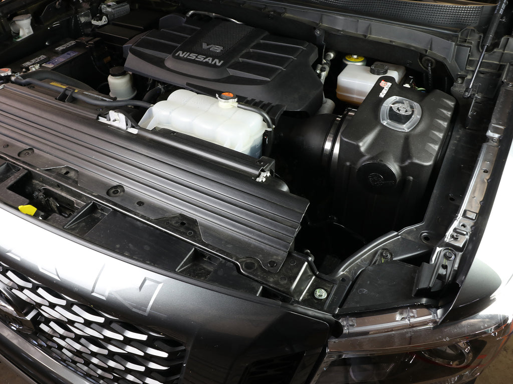 aFe Momentum HD Pro 10R Cold Air Intake System 17-19 Nissan Titan XD V8-5.6L aFe AFE50-70034R
