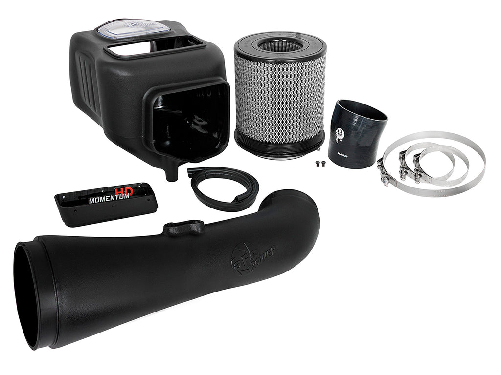 aFe Momentum HD Pro DRY S 2017 GM Diesel Trucks V8-6.6L Cold Air Intake System aFe AFE51-74008