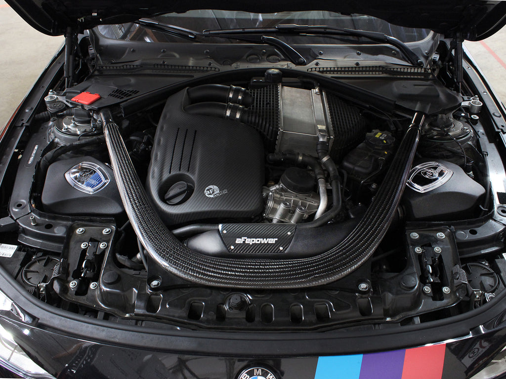 aFe Momentum Pro 5R Cold Air Intake System 15-18 BMW M3/M4 (F80/82/83) L6-3.0L (tt) S55 aFe AFE54-76305