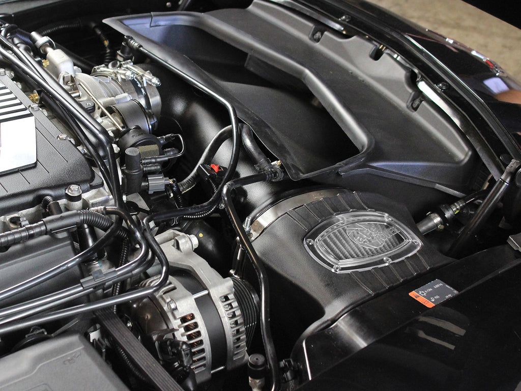 aFe Momentum Pro DRY S Cold Air Intake System 15-17 Chevy Corvette Z06 (C7) V8-6.2L (sc) aFe AFE51-74202-1