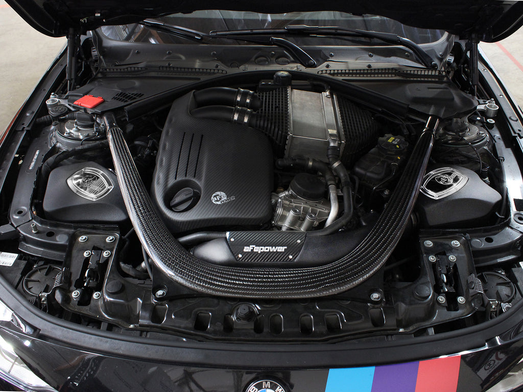 aFe Momentum Pro DRY S Cold Air Intake System 15-18 BMW M3/M4 (F80/82/83) L6 3.0L (tt) S55 aFe AFE51-76305