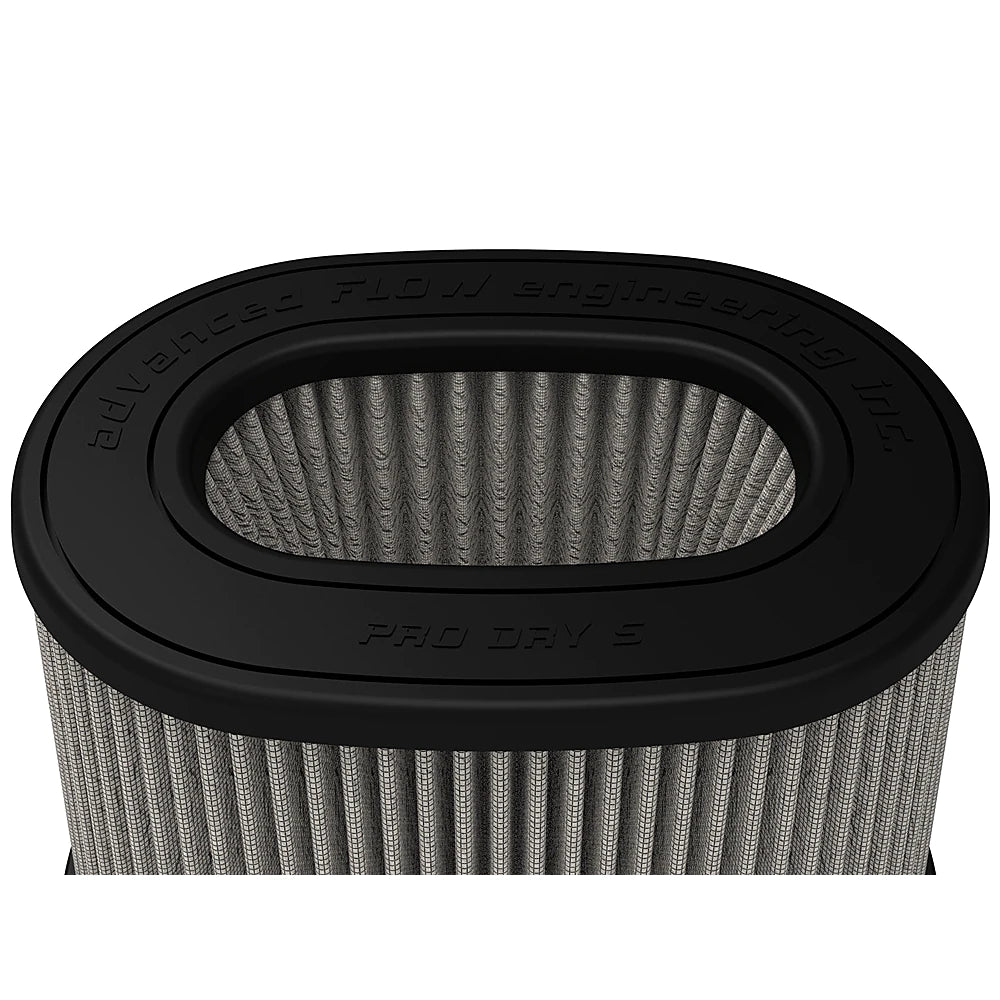 aFe Momentum Pro DRY S Univ Air Filter 6-3/4 x 4-3/4in F x 8-1/4 x 6-1/4in B x 7-1/4 x 5in T x 6in H aFe AFE20-91207D