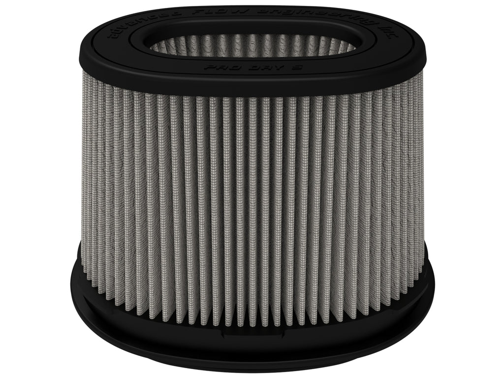 aFe Momentum Pro DRY S Univ Air Filter 6-3/4 x 4-3/4in F x 8-1/4 x 6-1/4in B x 7-1/4 x 5in T x 6in H aFe AFE20-91207D