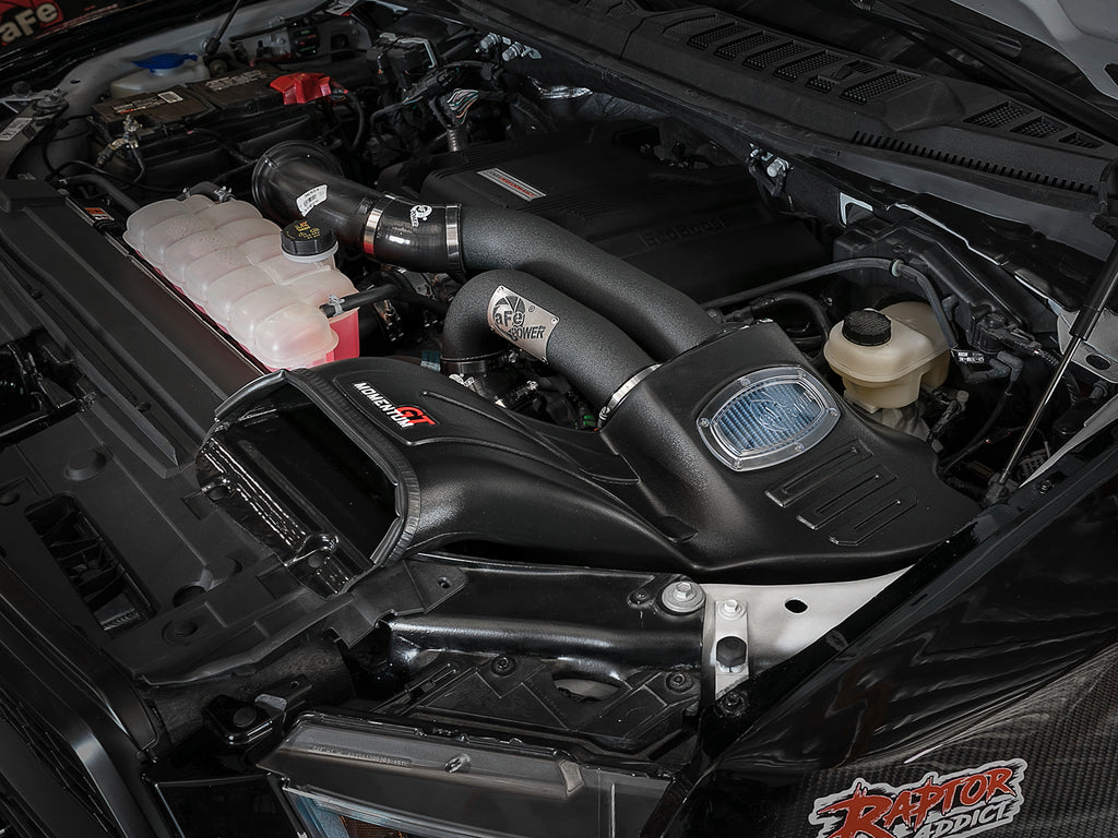 aFe Momentum XP Pro 5R Cold Air Intake System 17-18 Ford F-150 Raptor V6-3.5L (tt) EcoBoost aFe AFE54-73120-B
