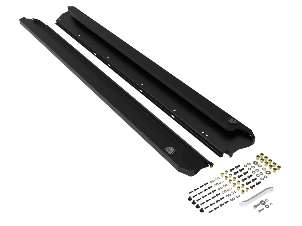 aFe POWER 10-14 Subaru Outback H4 2.5L / H6 3.6L Terra Guard Trail Steps - Black aFe AFE79-27004