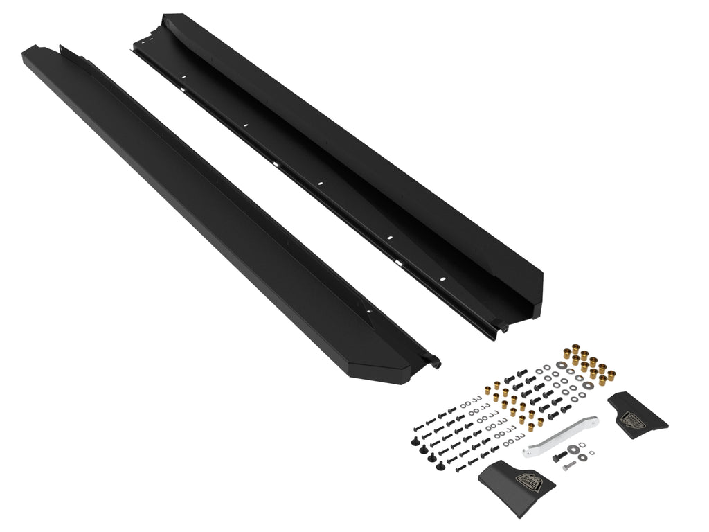 aFe POWER 15-19 Subaru Outback H4 2.5L / H6 3.6L Terra Guard Trail Steps - Black aFe AFE79-27005
