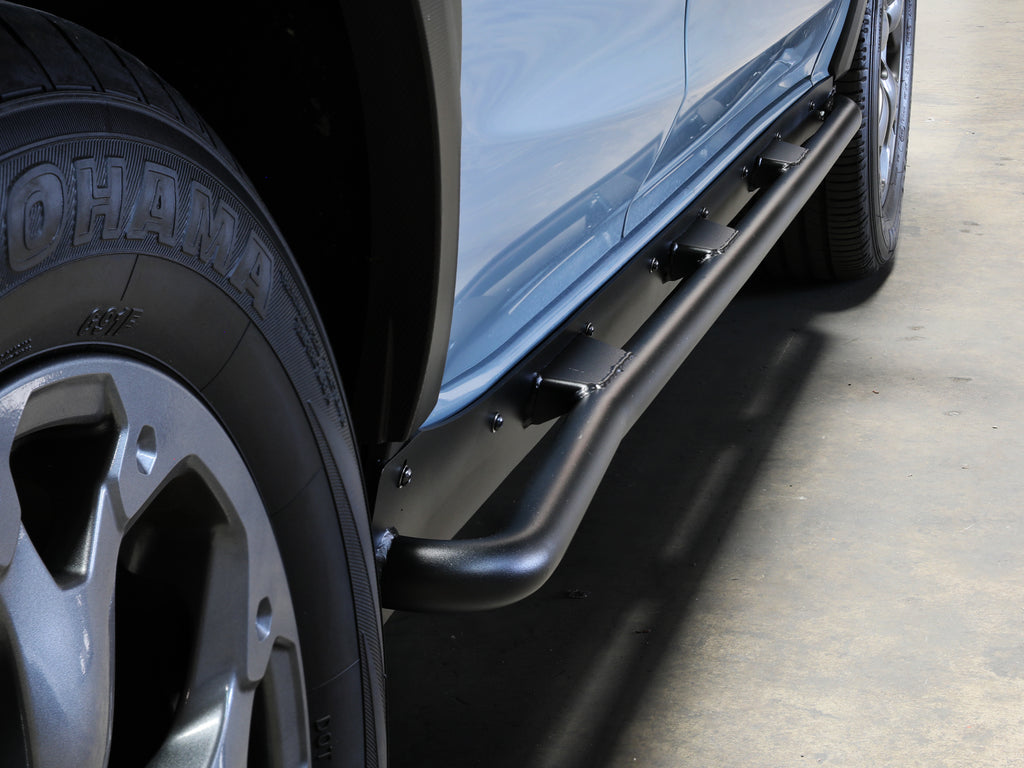 aFe POWER 18-23 Subaru Crosstrek Terra Guard Off-Road Sliders - Black aFe AFE79-27019