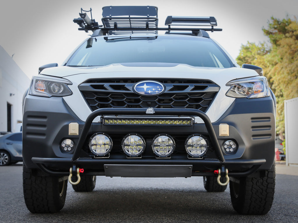 aFe POWER 20-23 Subaru Outback H4 2.4L (t) / H4 2.5L Terra Guard Front Bumper - Black aFe AFE79-27009
