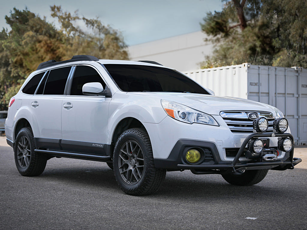 aFe POWER 20-23 Subaru Outback H4 2.4L (t) / H4 2.5L Terra Guard Front Bumper w/ Winch Mount - Black aFe AFE79-27012