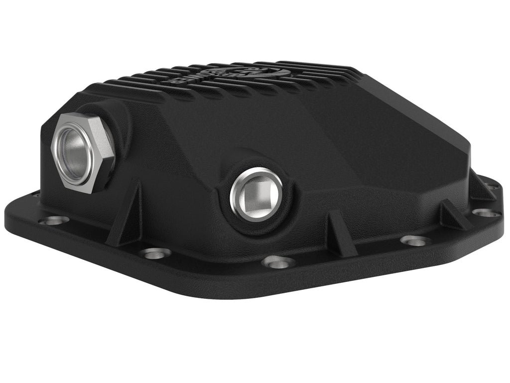 aFe POWER 2021 Ford Bronco w/ Dana M220 Differential Cover Black Street Series w/ Machined Fins aFe AFE46-71290B