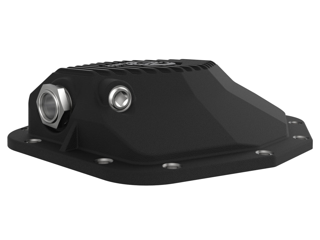 aFe POWER 21-22 Ram 1500 TRX Hemi V8 6.2L (sc) PRO Series Rear Differential Cover Black w/ Machined aFe AFE46-71280B