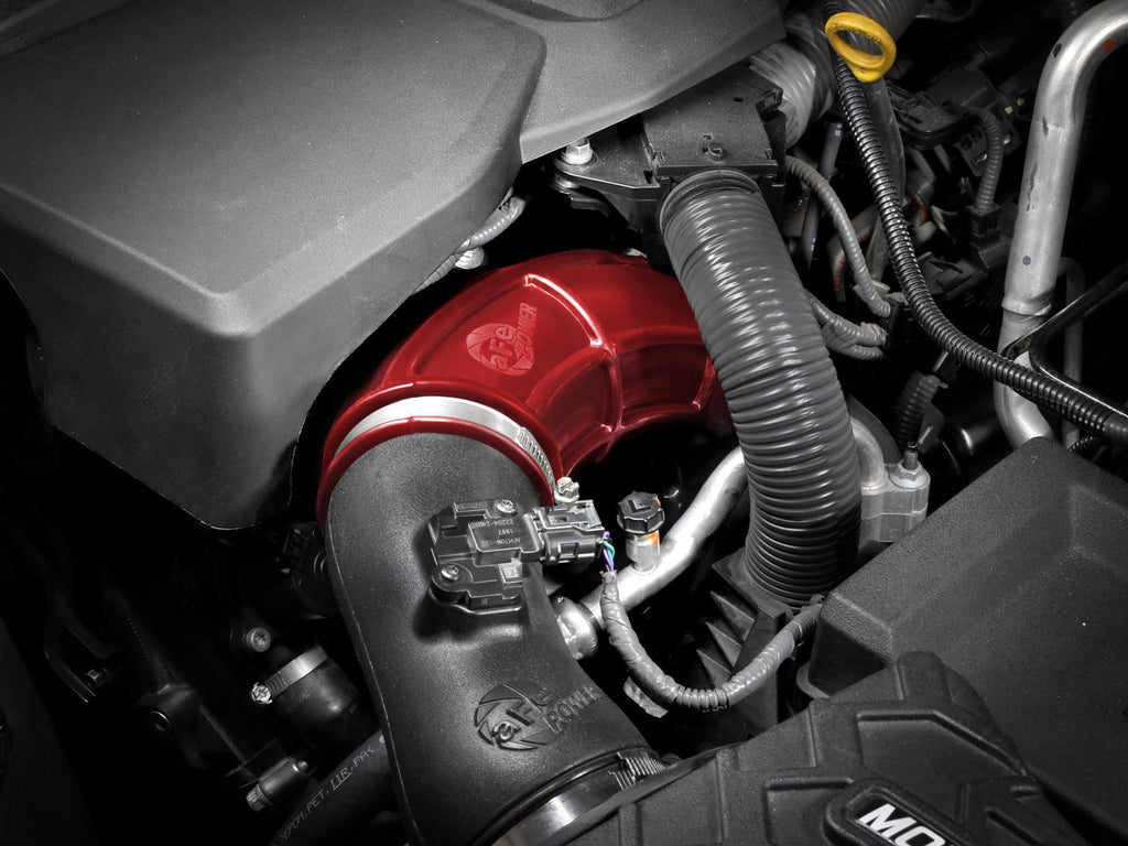 aFe Power 22-24 Toyota Land Cruiser (J300) / 22-24 Toyota Tundra V6-3.4L (tt) Red Turbo Inlet Pipes aFe AFE55-20001-R