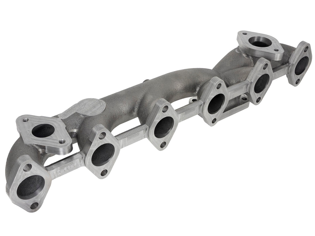 aFe Power BladeRunner Ductile Iron Exhaust Manifold w/ EGR 07.5-15 Dodge Diesel Trucks L6-6.7L (td) aFe AFE46-40054
