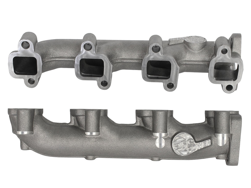 aFe Power BladeRunner Ported Ductile Iron Exhaust Manifold 01-16 GM Diesel Trucks V8-6.6L (td) aFe AFE46-40024
