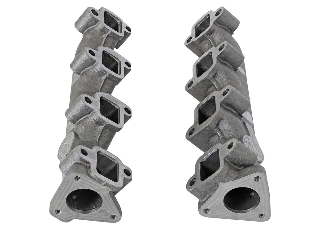 aFe Power BladeRunner Ported Ductile Iron Exhaust Manifold 01-16 GM Diesel Trucks V8-6.6L (td) aFe AFE46-40024