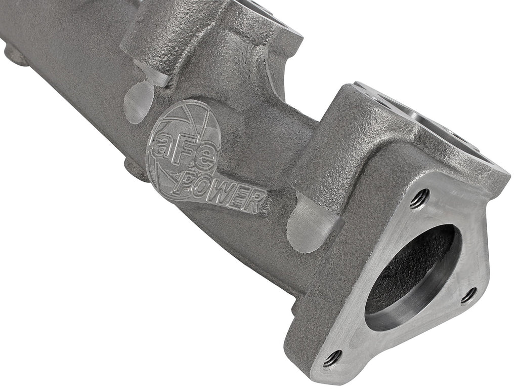 aFe Power BladeRunner Ported Ductile Iron Exhaust Manifold 01-16 GM Diesel Trucks V8-6.6L (td) aFe AFE46-40024