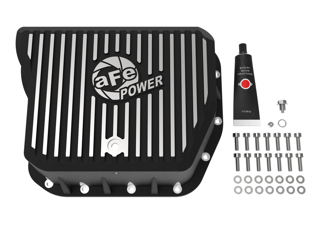 aFe Power Cover Trans Pan Machined COV Trans Pan Dodge Diesel Trucks 94-07 L6-5.9L (td) Machined aFe AFE46-70052