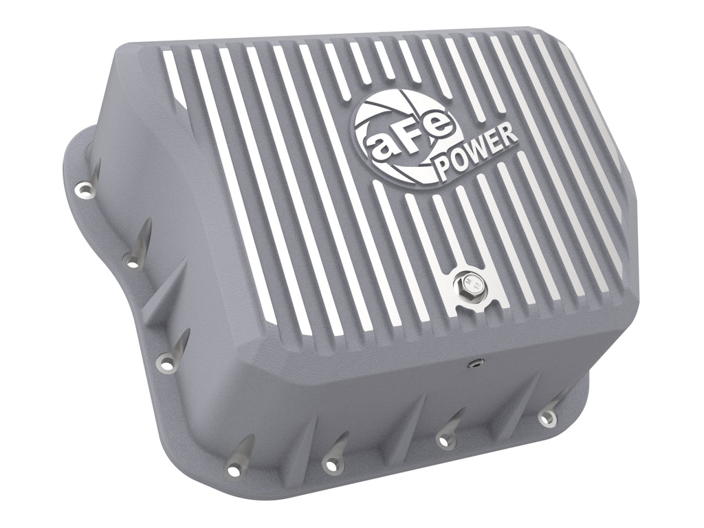 aFe Power Cover Trans Pan Machined Trans Pan 2006 Dodge RAM 5.9L Cummins aFe AFE46-70050