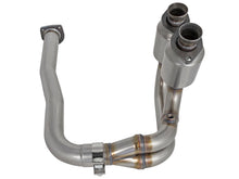 Load image into Gallery viewer, aFe Power Direct Fit Catalytic Converter Replacements Front 00-03 Jeep Wrangler (TJ) I6-4.0L aFe AFE47-48001