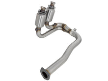 Load image into Gallery viewer, aFe Power Direct Fit Catalytic Converter Replacements Front 00-03 Jeep Wrangler (TJ) I6-4.0L aFe AFE47-48001