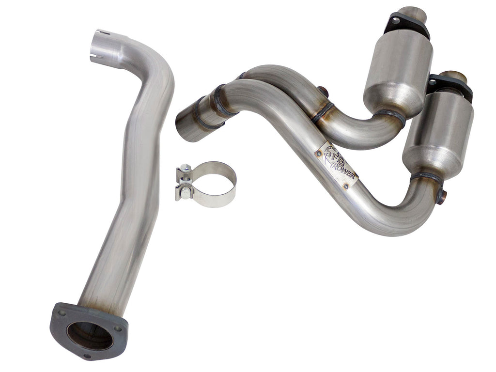 aFe Power Direct Fit Catalytic Converter Replacements Front 00-03 Jeep Wrangler (TJ) I6-4.0L aFe AFE47-48001