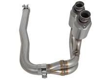 Load image into Gallery viewer, aFe Power Direct Fit Catalytic Converter Replacements Front 04-06 Jeep Wrangler (TJ/LJ) I6-4.0L aFe AFE47-48003